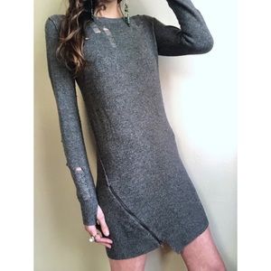Pam and gela wool blend sweater dress